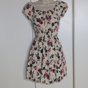 J. For Justify Floral Off-Shoulder Dress Size Small